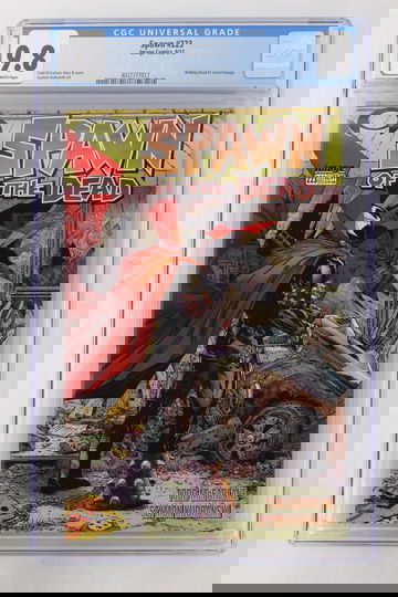 Spawn #223 CGC 9.8 Walking Dead Homage