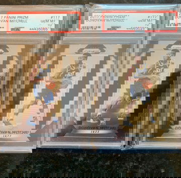 Donovan Mitchell Prizm PSA 10 (x2)