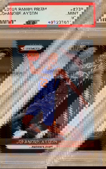 2018-19 Deandre Ayton Prizm PSA 9