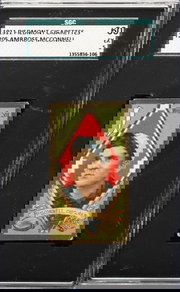 1911 T205 Piedmont Ambrose McConnell SGC 60 EX 5