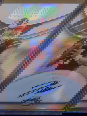 2018 Optic ROY Contenders RC Josh Allen Holo