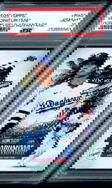 Shohei Ohtani 2025 Topps Home Field Advantage PSA 10