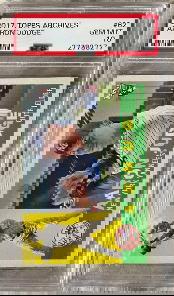 2017 Topps Archives Aaron Judge PSA 10