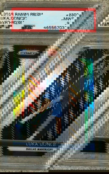 2018 Panini Prizm LUKA DONCIC Silver PSA 9 MINT