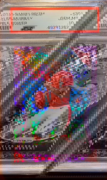 2019 KYLER MURRAY PRIZM PURPLE POWER /49 PSA 10 GEM MINT