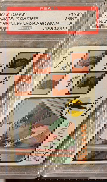 1973 TOPPS #179 PSA 9 DICK WILLIAMS (left ear showing)