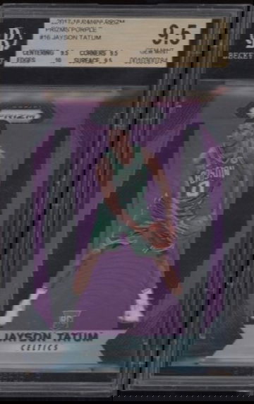 2017 Prizm Jayson Tatum purple