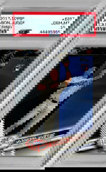 2017 Topps Aaron Judge PSA 10