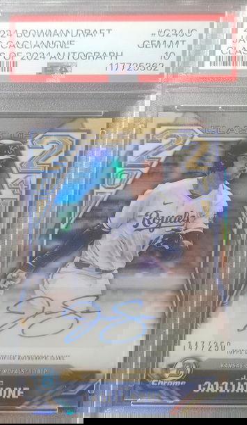 2024 Bowman Chrome Jac Caglianone Class Of 2024 Auto PSA 10