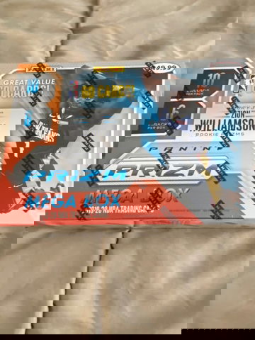 2019 panini prizm basketball mega box!