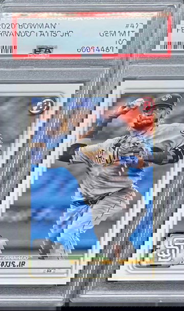 2020 Bowman Fernando Tatis Jr PSA 10