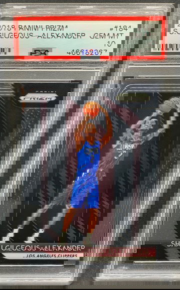 Shai Gilgeous-Alexander 2018 Panini Prizm #184 Rookie PSA 10