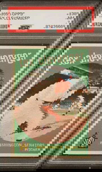 1959 Topps Tex Clevenger #298 PSA 7 [BL-1B.8]