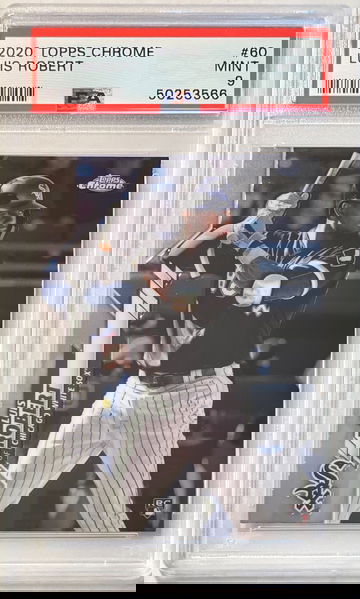 Luis Robert 2020 Topps Chrome RC PSA9 Mint 