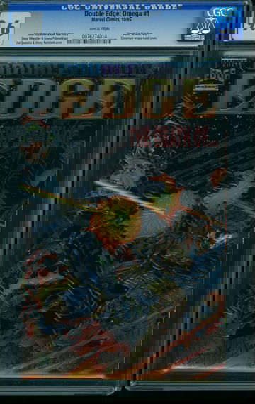 DOUBLE EDGE: OMEGA #1, CGC 9.6 NM+