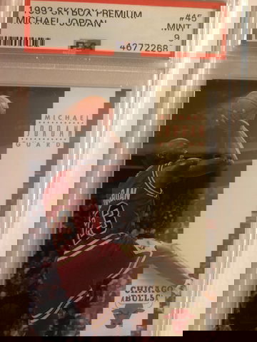1993 Skybox Premium Michael Jordan #45 PSA 9 Mint!