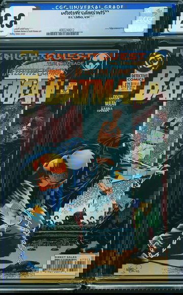 DETECTIVE COMICS #673, CGC 9.8 NM/MT