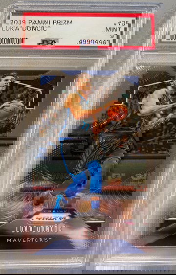 2019 Prizm Luka Doncic PSA 9