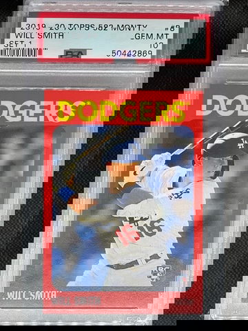 PSA 10 2019 - 2020 Topps 582 Montgomery Will Smith Set 1 #8 RC