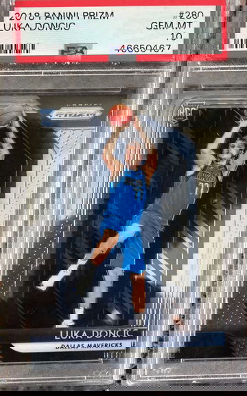2018 Panini Prizm Luka Doncic #280 Rookie Card PSA 10 GEM MINT