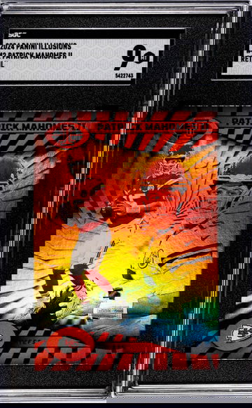 2024 Panini Illusions #42 Patrick Mahomes II Retail SGC 9