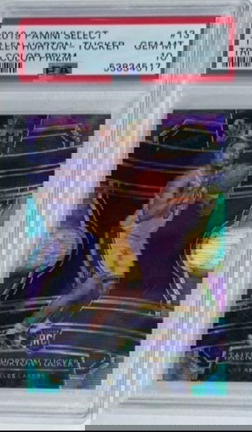 2019 Panini Select Talen Horton Tucker Tri-Color Prizm PSA 10