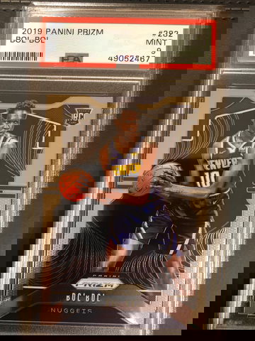 2019 Prizm Bol Bol PSA 9