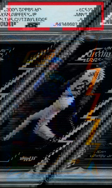 KEN GRIFFEY JR PSA 9 2000 Topps HD On the Cutting Edge #CE10