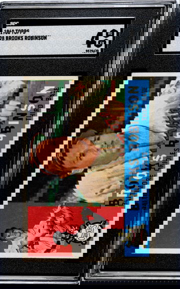 BROOKS ROBINSON 1960 Topps #28 SGC 4