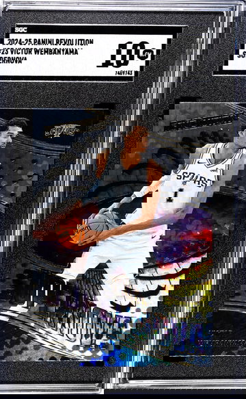 2024-25 Panini Revolution #23 Victor Wembanyama Supernova SGC 10