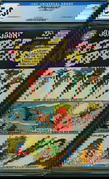 EIGHTY PAGE GIANT #8, CGC 5.0 VGF