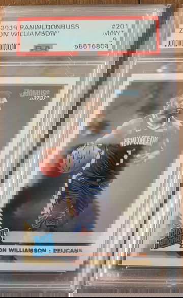 2019 Panini Donruss Zion Williamson RC - PSA 9