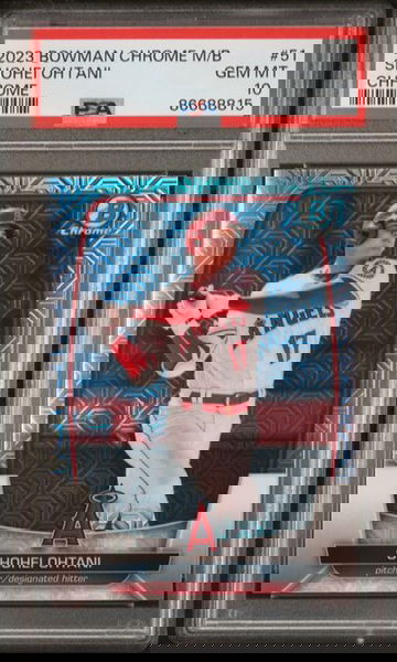 2023 Bowman Chrome Mega Box Mojo Refractor - Shohei Ohtani - Los Angeles Angels - PSA 10