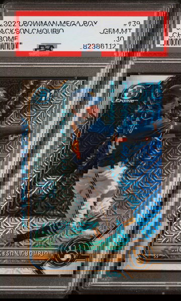 2022 Bowman Chrome Mega Box Jackson Chourio PSA 10