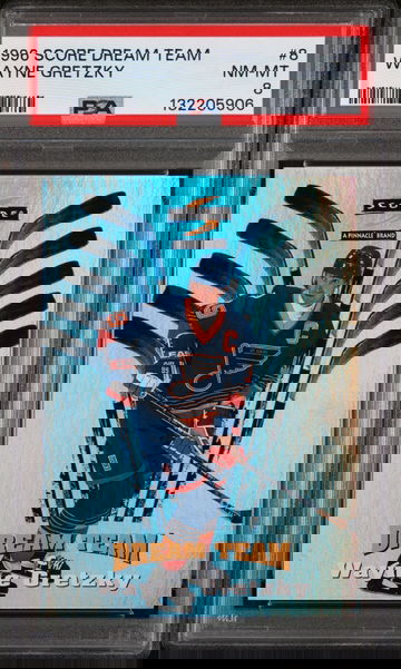 1996 Score Dream Team Wayne Gretzky #8 /8 PSA 8