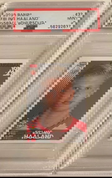 2019 fussball bundesliga Erling Haaland rookie RC sticker 