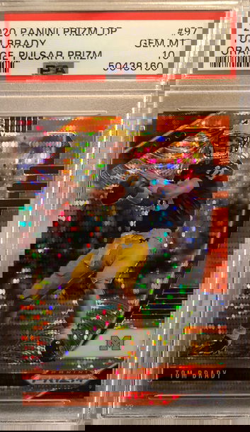 2020 Tom Brady orange pulsar /20