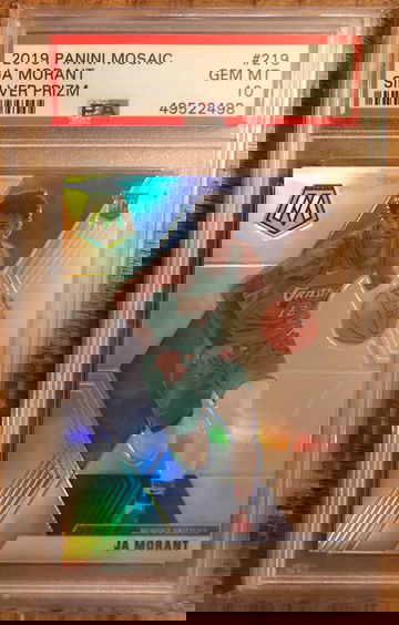 Ja Morant 2019 Mosaic Silver RC - PSA 10