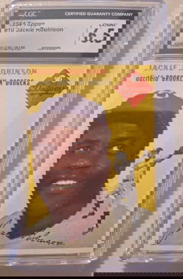 1954 Topps Jackie Robinson #10