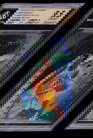 1997 Metal Universe Championship Galaxy KOBE BRYANT #3 BGS 9.5 Gem Mint