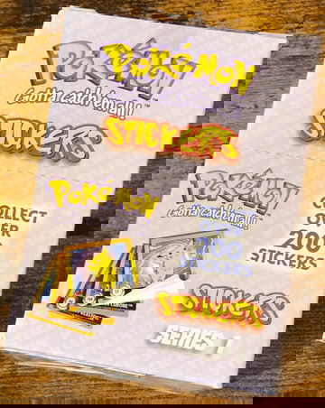 1999 Artbox Pokemon Stickers Box