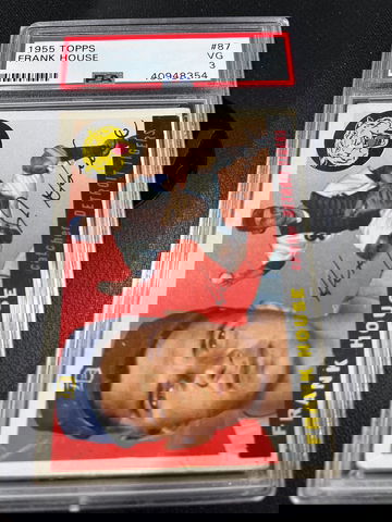 1955 Frank House PSA 3 - Detroit Tigers