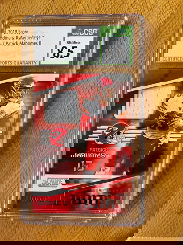 Patrick Mahomes 2019 Game Material Home & Way