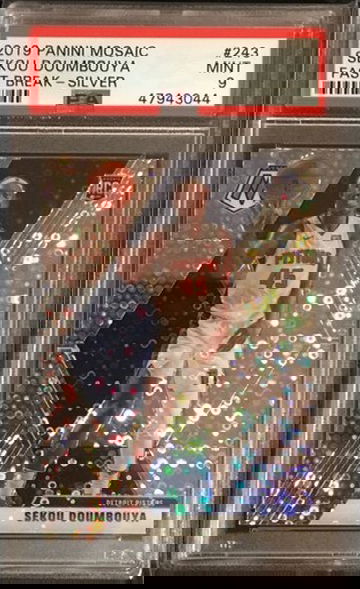 2019-20 Mosaic - SEKOU DOUMBOUYA - Fast Break PSA 9
