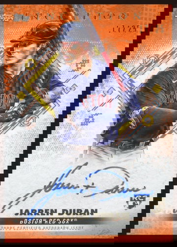 2022 Inception Jarren Duran RC auto /25