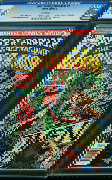 SPECTACULAR SPIDER-MAN #2, CGC 9.4 NM