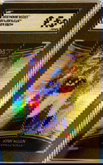 2018 Josh Allen Select Silver Prizm Rookie #24 SGC 9.5 RC Mint+ Refractor 🔥