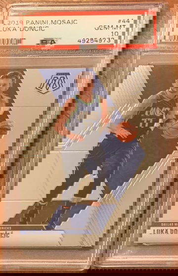 2019 Mosaic Luka Doncic PSA 10