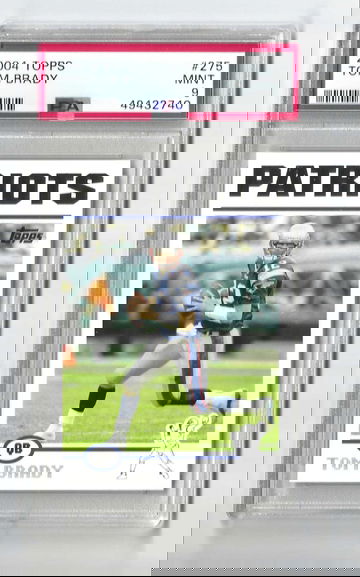 2004 Topps Tom Brady #275 PSA 9