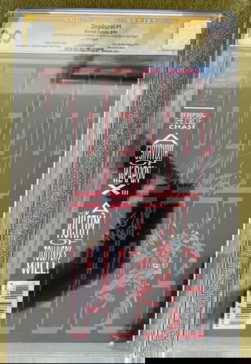 DeadPool #1 9.8 CGC Signature Series